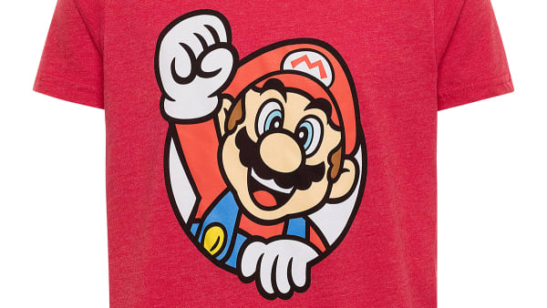 Here We Go, Mario - Youth Comfy T-Shirt - Nintendo Official Site